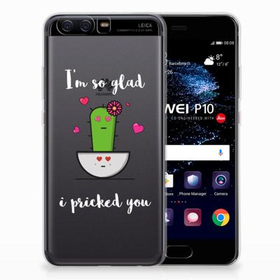 Huawei P10 Telefoonhoesje met Naam Cactus Glad Huawei P10 Telefoonhoesje met Naam Cactus Glad
