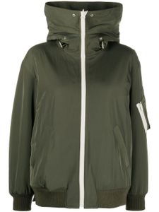 Yves Salomon veste bomber à design réversible - Vert