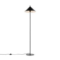 QAZQA Design vloerlamp zwart - Triangolo