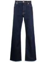 Lanvin mid-rise straight-leg jeans - Bleu