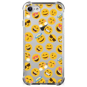 iPhone SE 2022/2020 | iPhone 8/7 Doorzichtige Silicone Hoesje Emoji