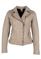 Gipsy/Mauritius - L.beige Biker jasje leer - Maat XXL