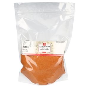 Hamburger Mix Clean Label - 1 KG Grootverpakking