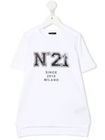 Nº21 Kids t-shirt à logo imprimé - Blanc