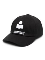 MARANT casquette en coton à logo brodé - Noir