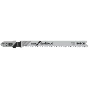 Bosch Accessories 2608634988 Decoupeerzaagblad T 101 BF, Clean for Hard Wood, verpakking van 25 stuks 25 stuk(s)