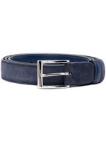 Hogan ceinture en daim à boucle - Bleu - thumbnail