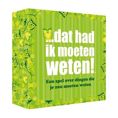 Dat Had Ik Moeten Weten! - Spel;Spel (7331672620061)