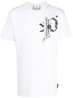 Philipp Plein t-shirt SS Gothic Plein - Blanc - thumbnail