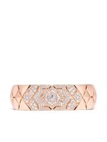 David Morris bracelet en or rose 18ct pavé de diamants