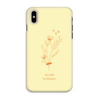 No rain no flowers: iPhone XS Tough Case - thumbnail