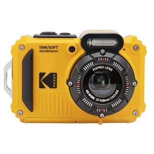 Kodak Pixpro WPZ2 Digitale camera 15 Mpix Zoom optisch: 4 x Geel Incl. accu, Incl. flitser Beeldstabilisatie, WiFi, Waterdicht, Onderwatercamera,