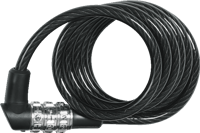 Abus Spiraal 3506C/120 kabelslot (Kleur slot: zwart)