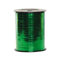 Metallic groen cadeau lint 250 meter