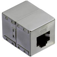 Value RJ45-koppeling RJ45 Adapter CAT 6 Zilver (metallic) - thumbnail