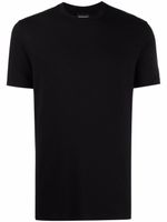 Emporio Armani t-shirt à logo imprimé - Noir