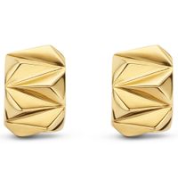 TI SENTO-Milano 7899SY Oorringen Studs zilver goud-en zilverkleurig 10 x 14 mm