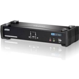 ATEN 2-poorts USB 2.0 3D DVI KVMP