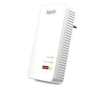 AVM Fritz!Powerline 1240 AX Single Adapter (Gigabit Powerline met Wi-Fi 6, WLAN Access Point, ideaal voor media-streaming, HD-video's, internet-TV, 1.200 Mbit/s, Duitstalige versie)