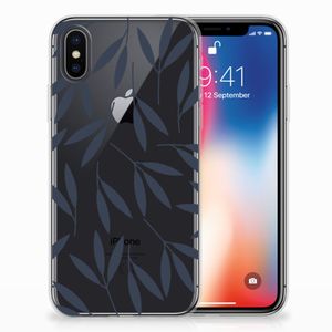 Apple iPhone X | Xs TPU Case Leaves Blue