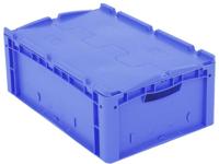 1658770 Stapelbak geschikt voor levensmiddelen (l x b x h) 600 x 400 x 220 mm Blauw 1 stuk(s)