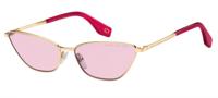 Marc Jacobs zonnebril dames Cat Eye roze/goud