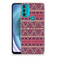 Motorola Moto G71 5G TPU bumper Aztec Paars