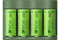 GP 4-poorts USB-lader/-cassette set 2