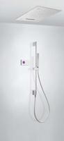 Tres Shower Technology elektronische inbouwthermostaat met waterval plafonddouche en lichttherapie