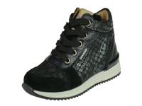 Develab Develab Halfhoge Meisjes veterschoen, met rits