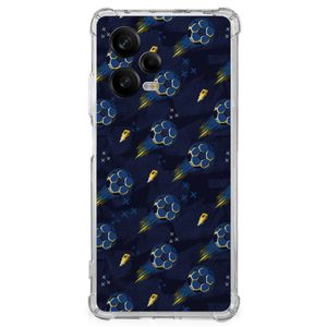 Doorzichtige Silicone Hoesje voor Xiaomi Redmi Note 12 Pro Voetbal