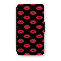 Lips: iPhone X Flip Hoesje