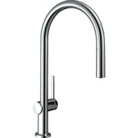 Hansgrohe Talis M54 Keukenmengkraan - uittrekbare handdouche 1- straalsoort - chroom 72802000