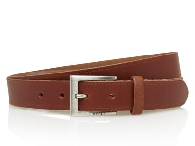 Timbelt Leren Riem 3 cm Cognac | Maat 85