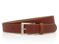 Timbelt Leren Riem 3 cm Cognac | Maat 85