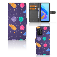 OPPO A76 | A96 Wallet Case met Pasjes Space