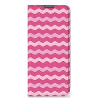 Nokia G50 Hoesje met Magneet Waves Pink