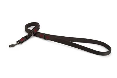 Beeztees Parinca Premium - Hondenriem - Nylon - Zwart - 200 cm x 25 mm