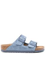 Birkenstock sandales Arizona en daim - Bleu