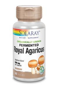 Solaray Agaricus gefermenteerd 500mg (60 vega caps)