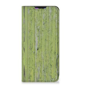 Xiaomi Redmi 9 Book Wallet Case Green Wood