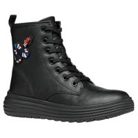 Geox J Phaolae D enkellaars voor meisjes, Zwart, 2 UK