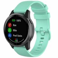 By Qubix - Sportband met motief - Turquoise - Compatible met Xiaomi Redmi Watch 5 Active/Redmi Watch 5 Lite - Compatible Xiaomi bandje