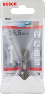 Bosch Accessories 2608596408 2608596408 Kegelverzinkboor 16.5 mm HSS 1/4 (6.3 mm) 1 stuk(s)