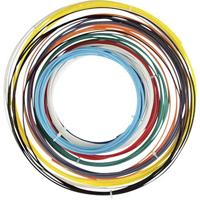 Velleman Set met PLA-filament, 1.75 mm, 6 kleuren, 750 g, sterk, biologisch afbreekbaar, geschikt voor 3D-printer en 3D-pen