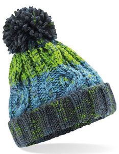 Beechfield CB486b Junior Corkscrew Pom Pom Beanie