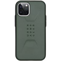 UAG - Civilian backcover hoes - iPhone 12 Mini - Groen + Lunso Tempered Glass - thumbnail