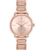 Horlogeband Michael Kors MK3853 Roestvrij staal (RVS) Rosé 16mm - thumbnail