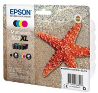 Epson Inktcartridge T03A64, 603XL Origineel Combipack Zwart, Cyaan, Magenta, Geel C13T03A64010 - thumbnail