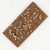 Chocoladereep Melk Salted / Pecan (100 gram) - thumbnail